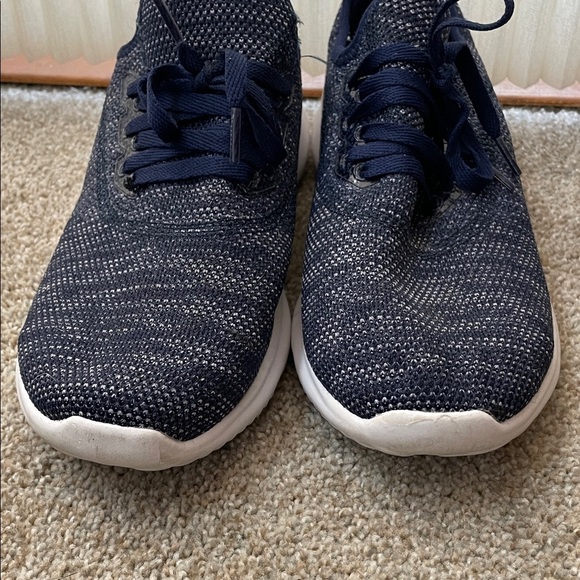 Athletic Works Dark Blue Knit Sneakers - Picture 3 of 11
